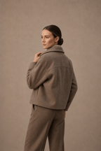 Jacke mit Spitzkragen für Damen
