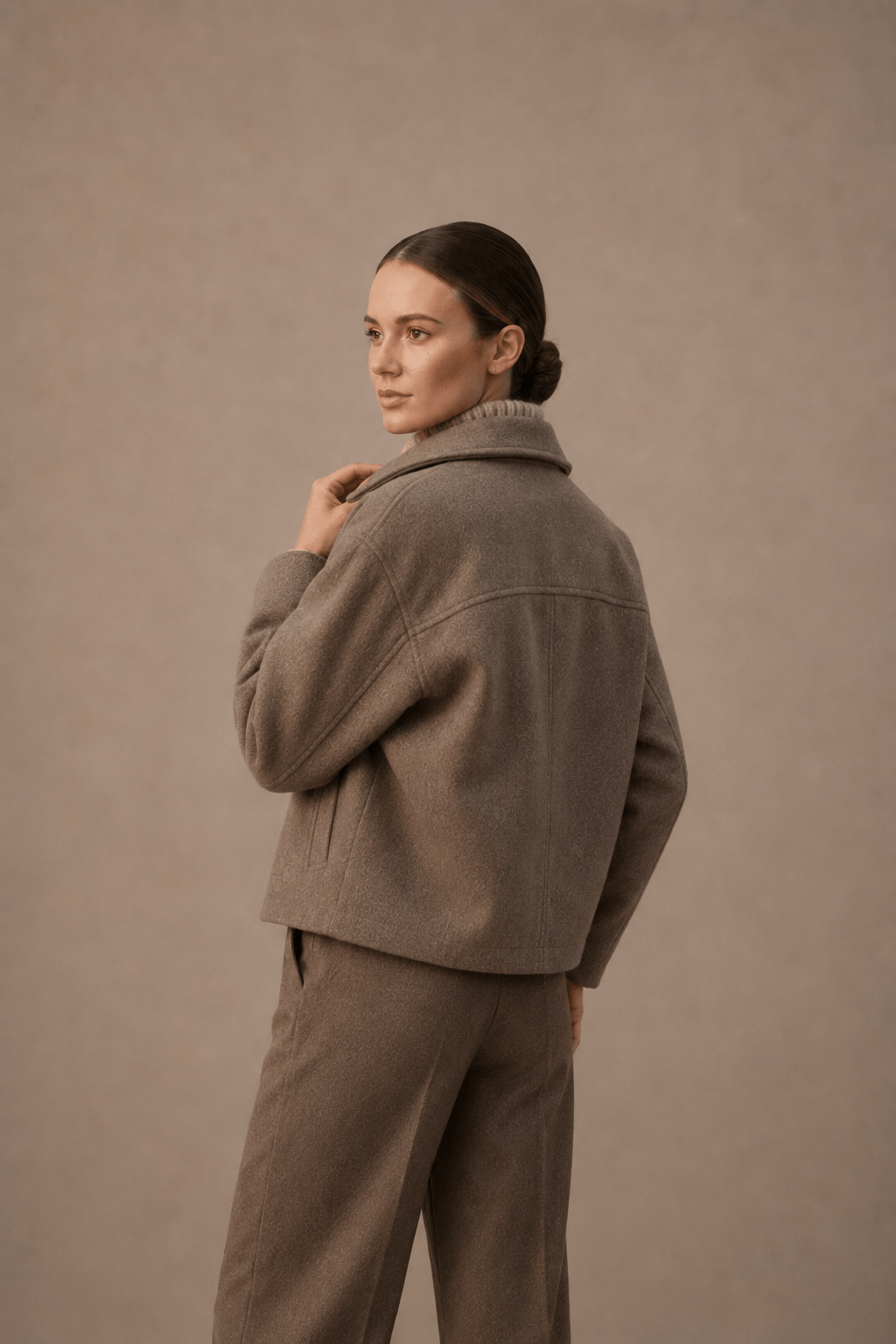 Jacke mit Spitzkragen für Damen