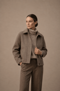 Jacke mit Spitzkragen für Damen