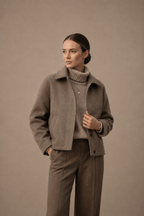 Jacke mit Spitzkragen für Damen